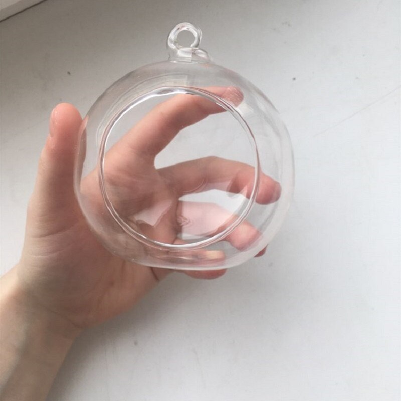 Globe Shape Clear Hanging Glass - USA Distribution Center