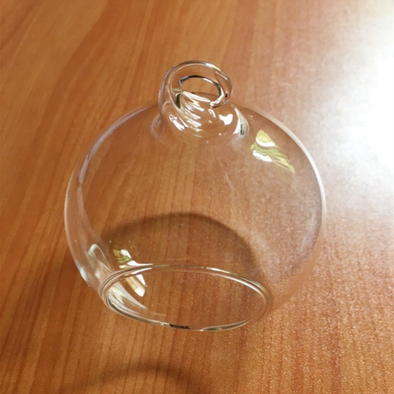 Globe Shape Clear Hanging Glass - USA Distribution Center