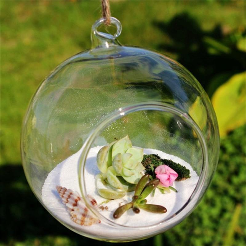 Globe Shape Clear Hanging Glass - USA Distribution Center