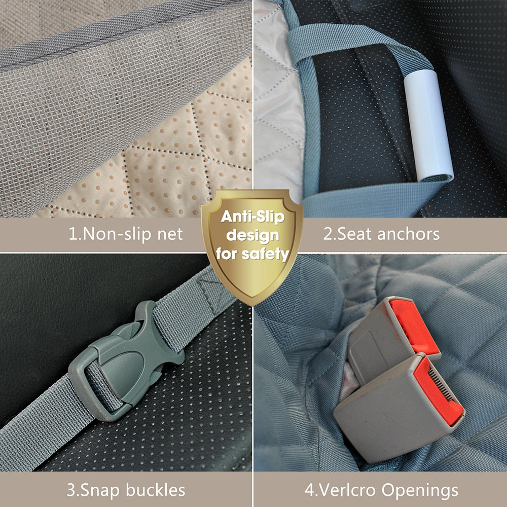 Waterproof Pet Backseat Protector - USA Distribution Center