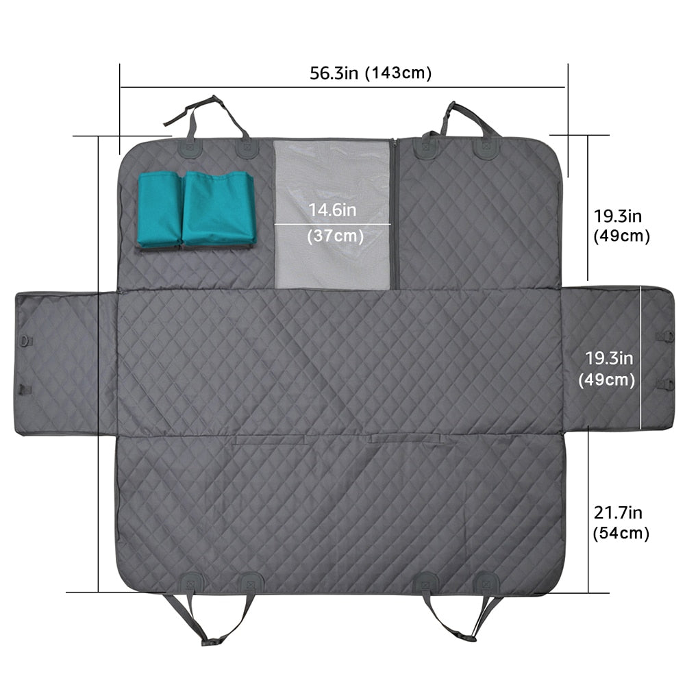 Waterproof Pet Backseat Protector - USA Distribution Center