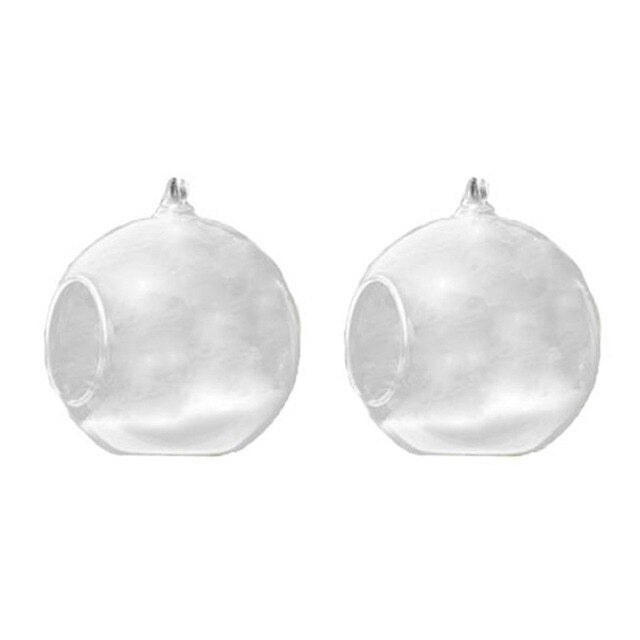 Globe Shape Clear Hanging Glass - USA Distribution Center