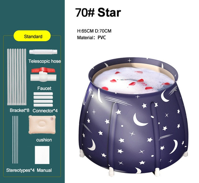 Adult Folding Bathtub - USA Distribution Center