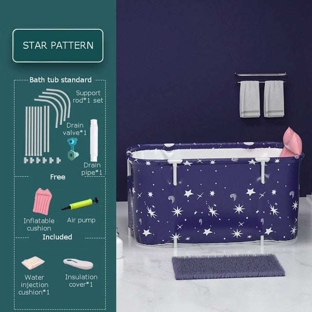 Adult Folding Bathtub - USA Distribution Center